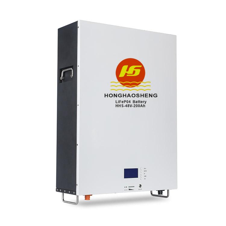 Solar Energy LifePO4 Battery 48V 200Ah Power wall Lithium ion Rechargeable Battery Pack 51.2V