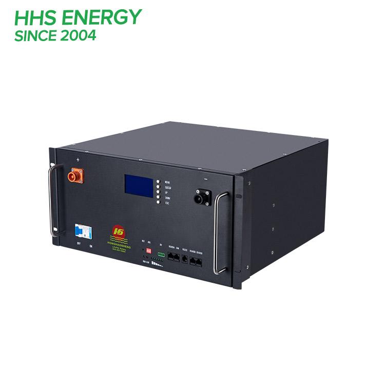 Server Rack Batteries 48V 100Ah 5KWh Rack Mounted Stackable module battery