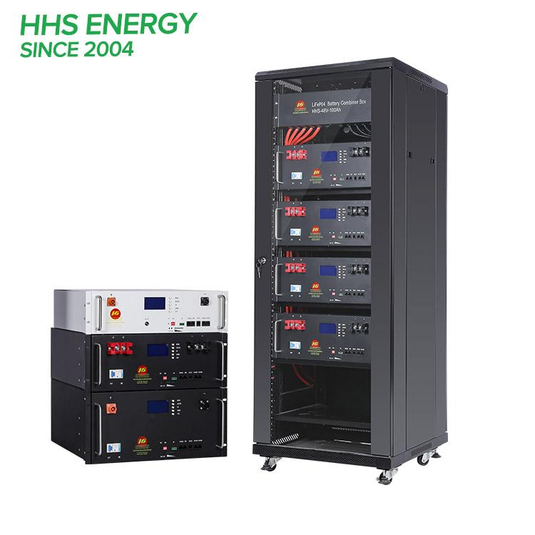 Server Rack Batteries 48V 100Ah 5KWh Rack Mounted Stackable module battery