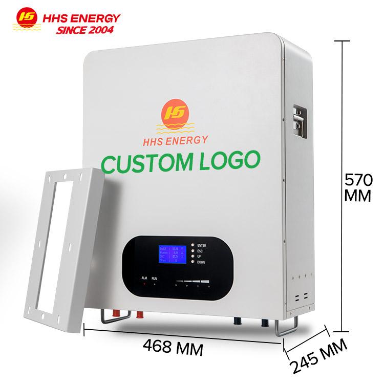 Powerwall 48V 200Ah Lifepo4 Battery Pack 10kWh Residential solar Battery Backup Systems