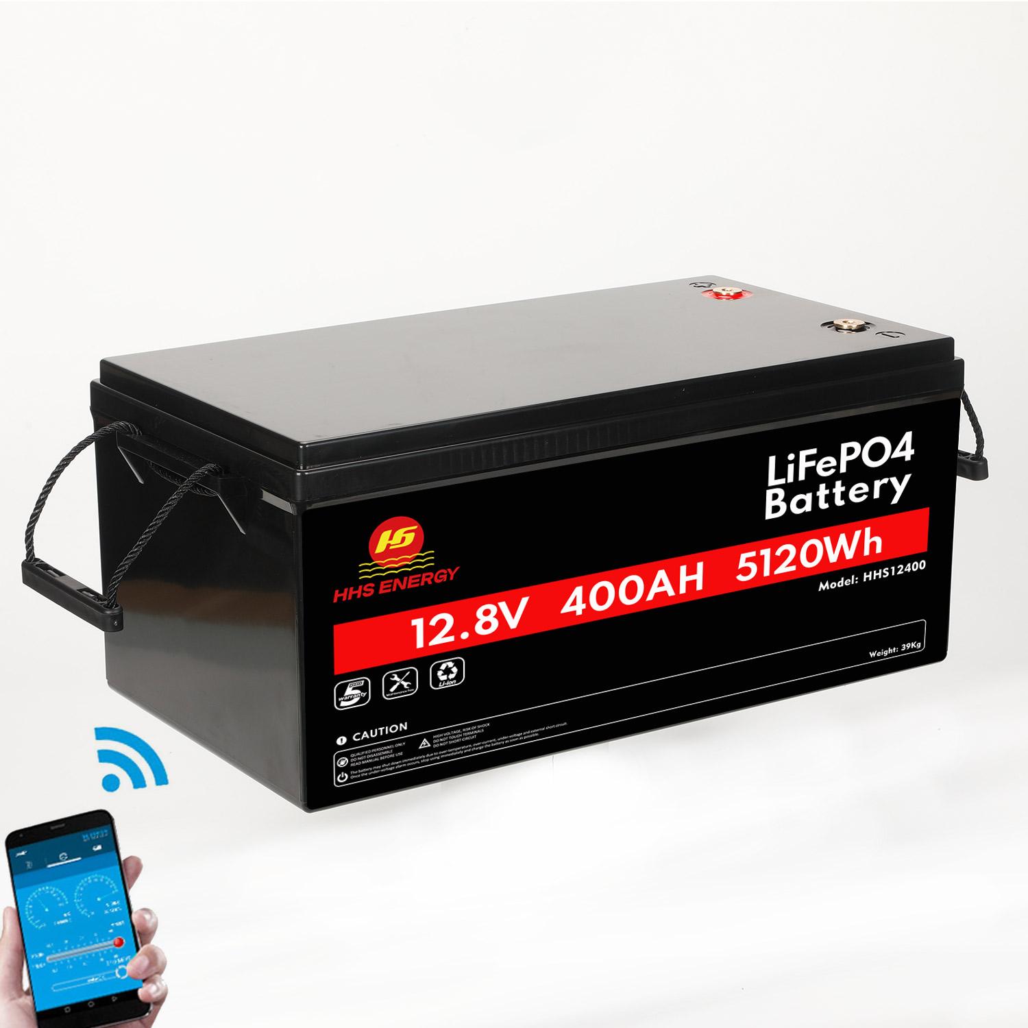 HHS 12V 400Ah LiFePo4 Battery Packs