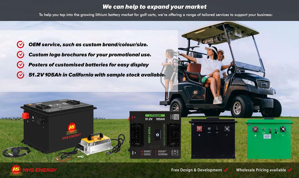Who makes golf cart batteries?