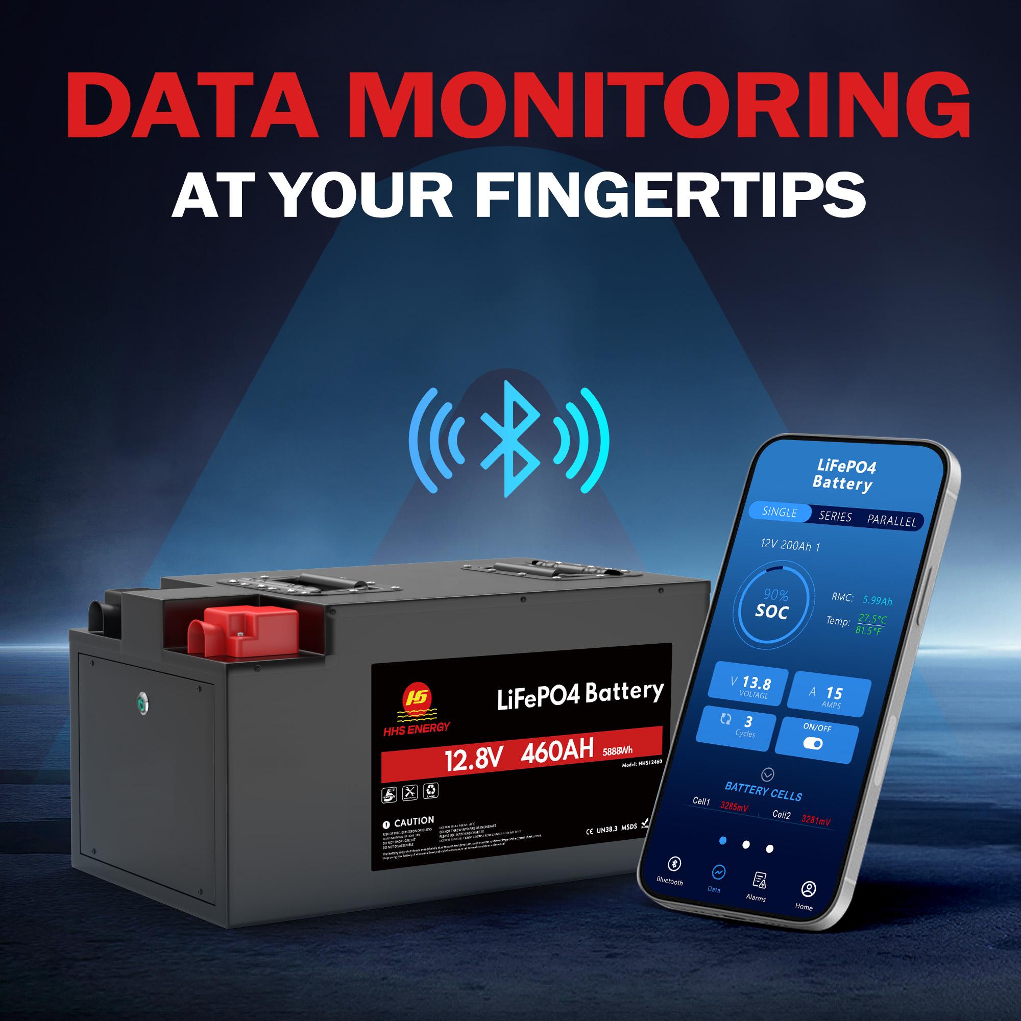 Steel-cased 12V 24V 100Ah 200Ah 300Ah 400Ah 500Ah 600Ah 700Ah 800Ah 1000Ah Lifepo4 Lithium Battery fo