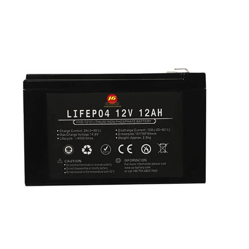 HHS 12V 12Ah LiFePo4 Battery Packs