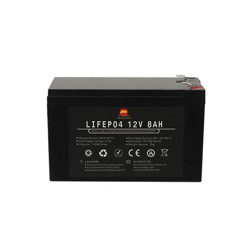 HHS 12V 8Ah LiFePo4 Battery Packs